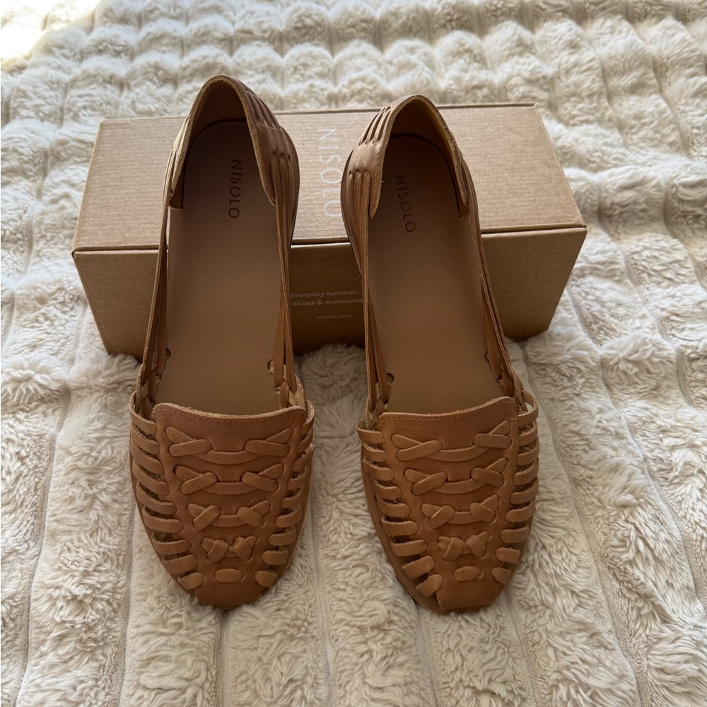NEW! Nisolo Women's Huarache Sandal NOTE size in description